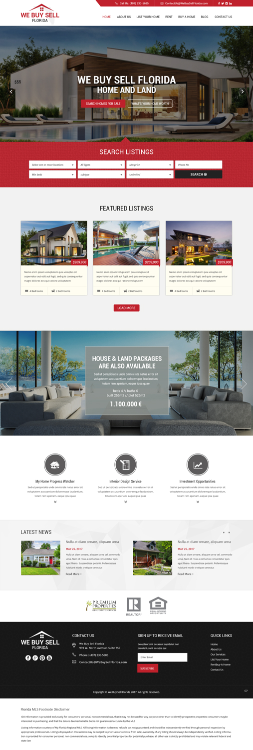 Web Design by pb for this project | Design #15726088