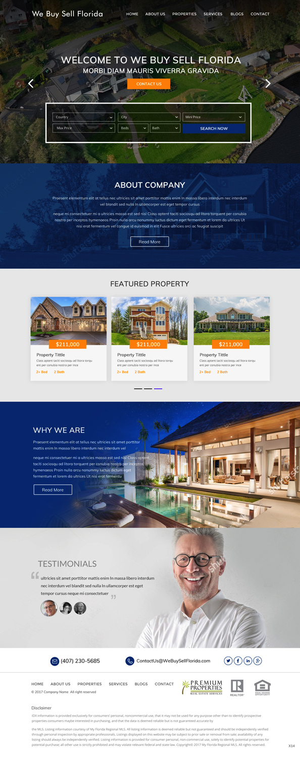 Web Design by pb for this project | Design #15726093