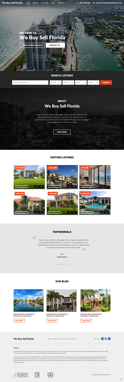 Web Design by pb for this project | Design #15726095