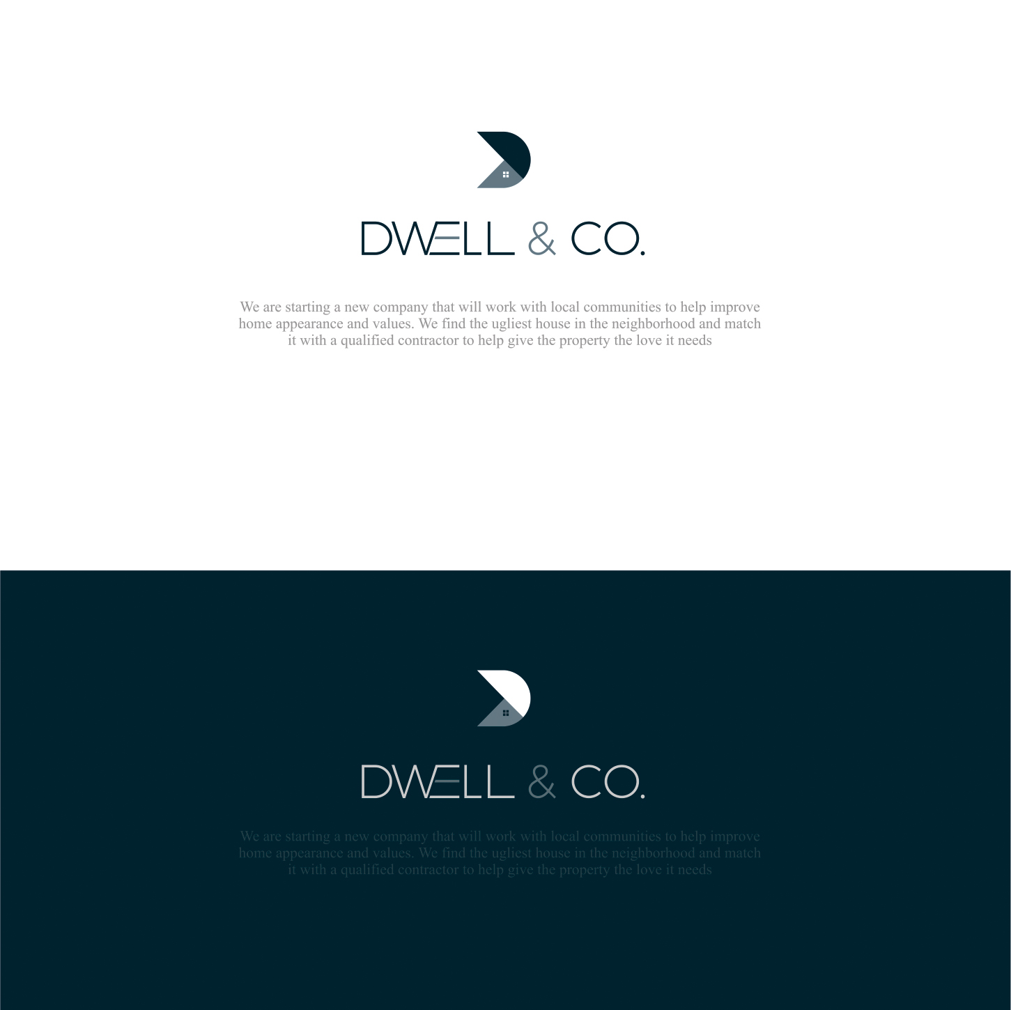 Diseño de Logo por sanalkumar para Dwell & Co | Diseño #15828399