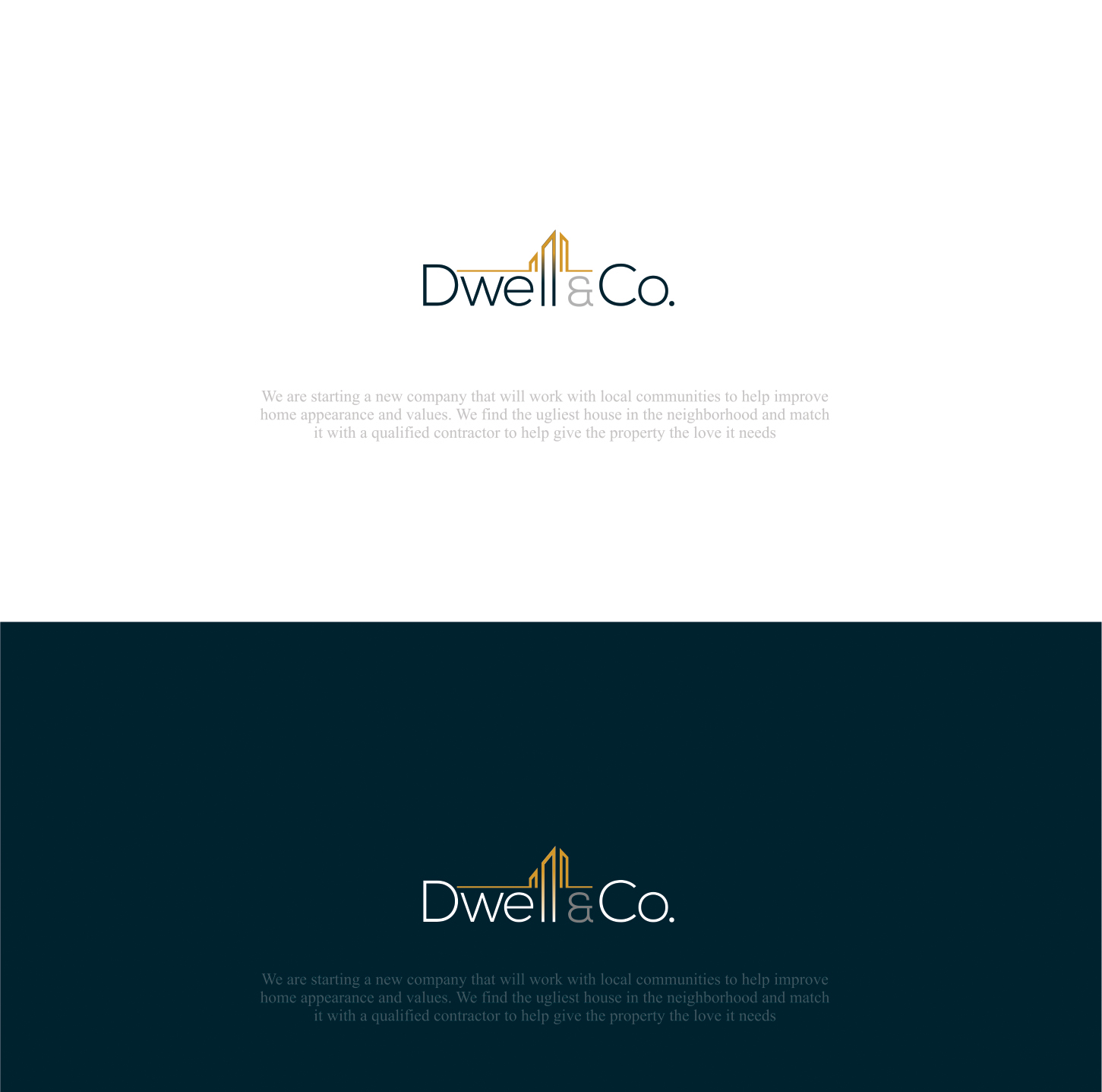 Diseño de Logo por sanalkumar para Dwell & Co | Diseño #15829046