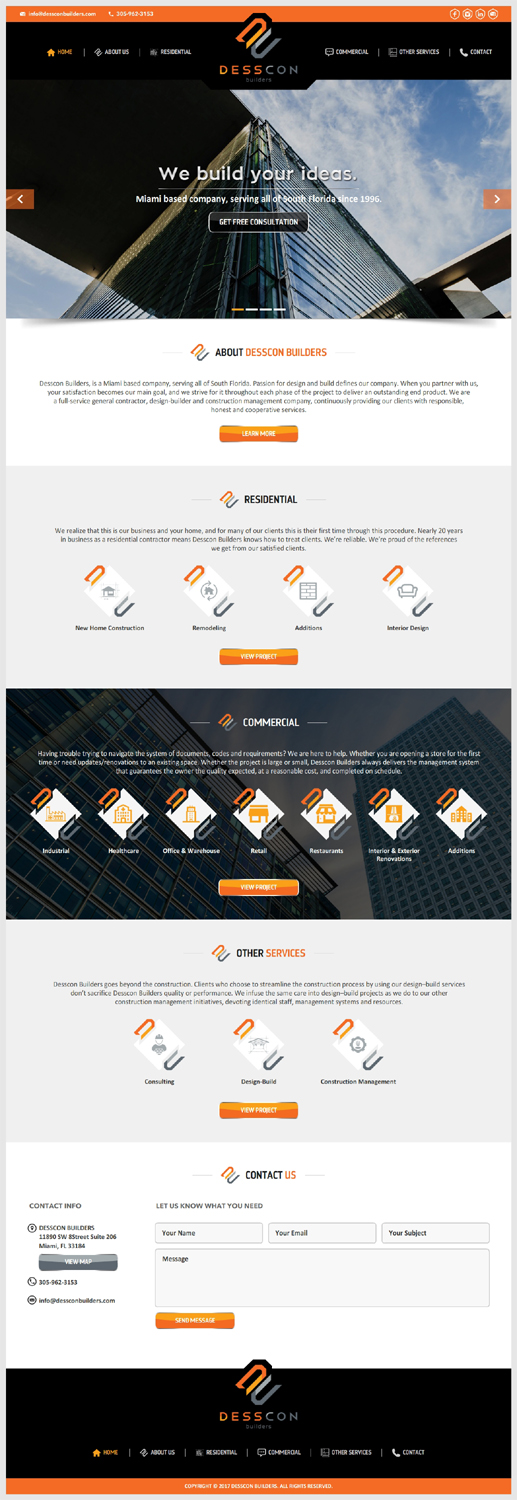 Web Design by -Marc- for this project | Design #15727979