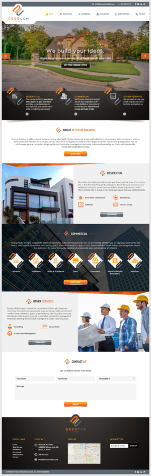 Web Design by -Marc- for this project | Design: #15730810
