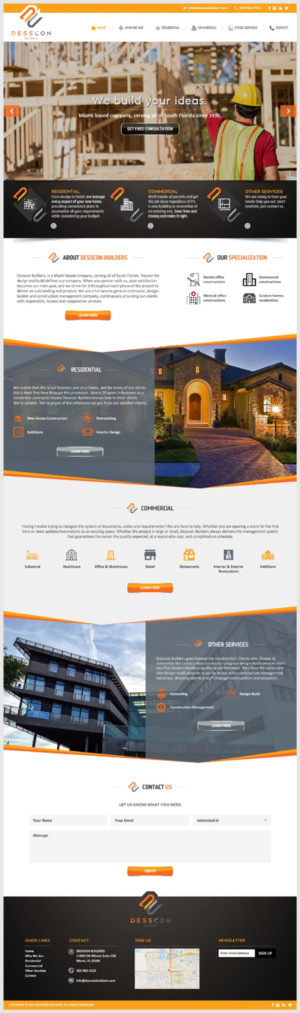 Web Design by -Marc- for this project | Design: #15734100