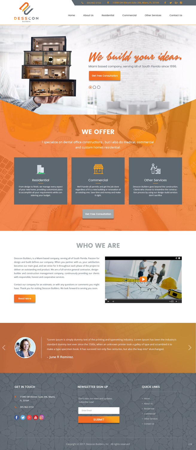 Web Design by pb for this project | Design #15722020