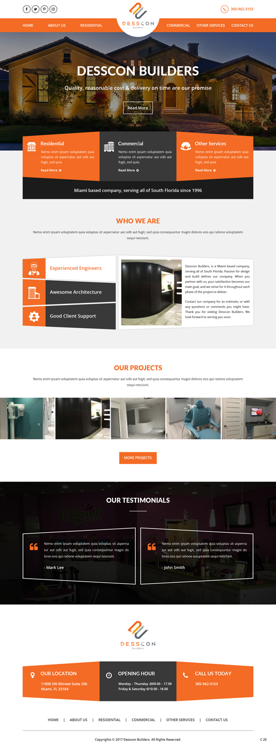 Web Design by pb for this project | Design #15722043