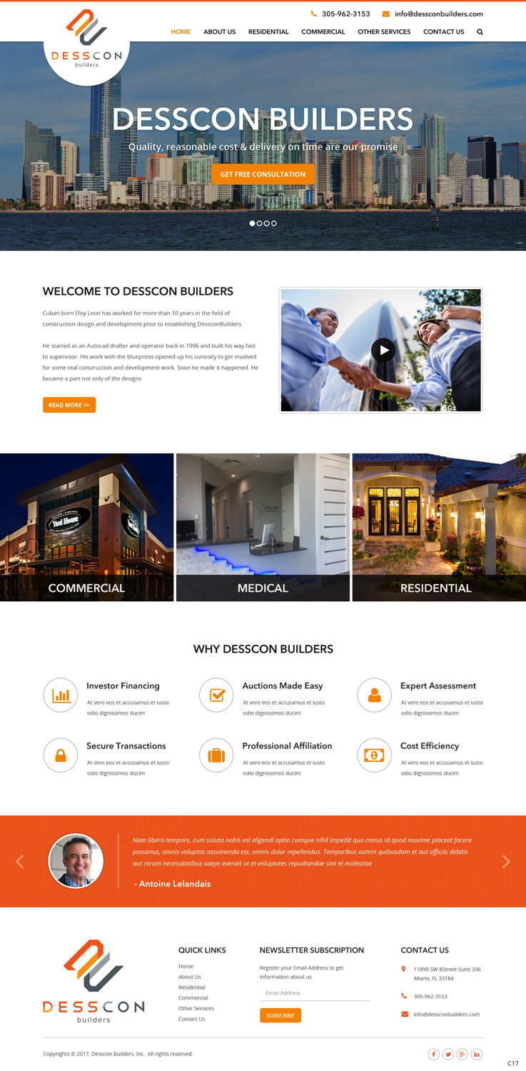 Web Design by pb for this project | Design #15722045