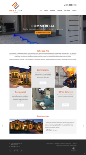 Web Design by pb for this project | Design: #15723000