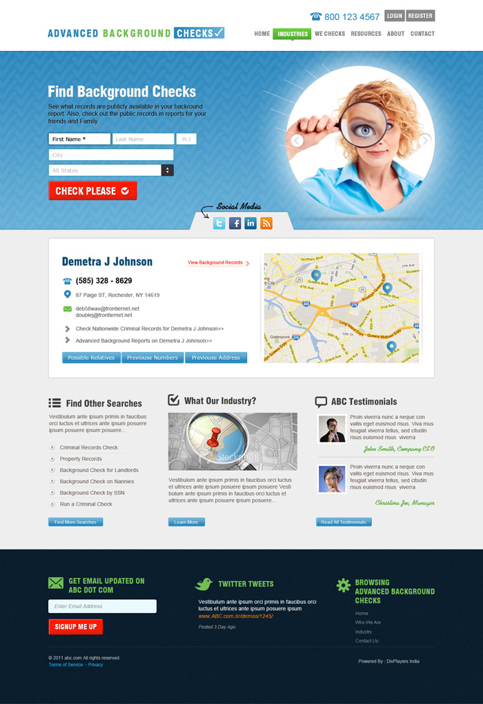 Web Design by the-lion-king for this project | Design #589760