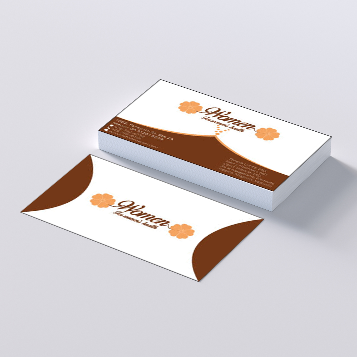 Design de Carte de Visite par AWS pour WOMEN FOR WOMENS HEALTH | Design #15794253