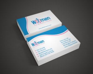 Design de Carte de Visite par Black Stallions Impressive Solutions pour WOMEN FOR WOMENS HEALTH | Design #15721626