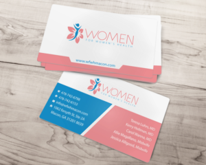 Update our OBGYN business card look and info | 68 Business Card Designs ...