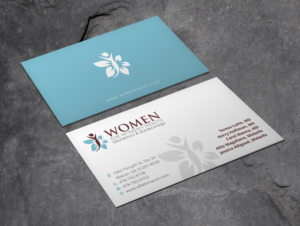 Business Card Design by Xpert for WOMEN FOR WOMENS HEALTH | Design: #15723221