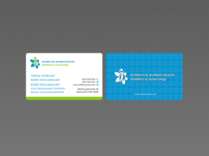 Business Card Design by Creations Box 2015 for WOMEN FOR WOMENS HEALTH | Design: #15748569