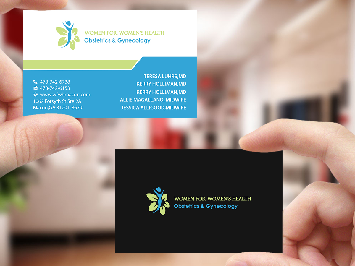 Business Card Design by Creations Box 2015 for WOMEN FOR WOMENS HEALTH | Design #15795942