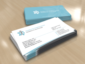 Business Card Design by OxonoArt for WOMEN FOR WOMENS HEALTH | Design: #15813416