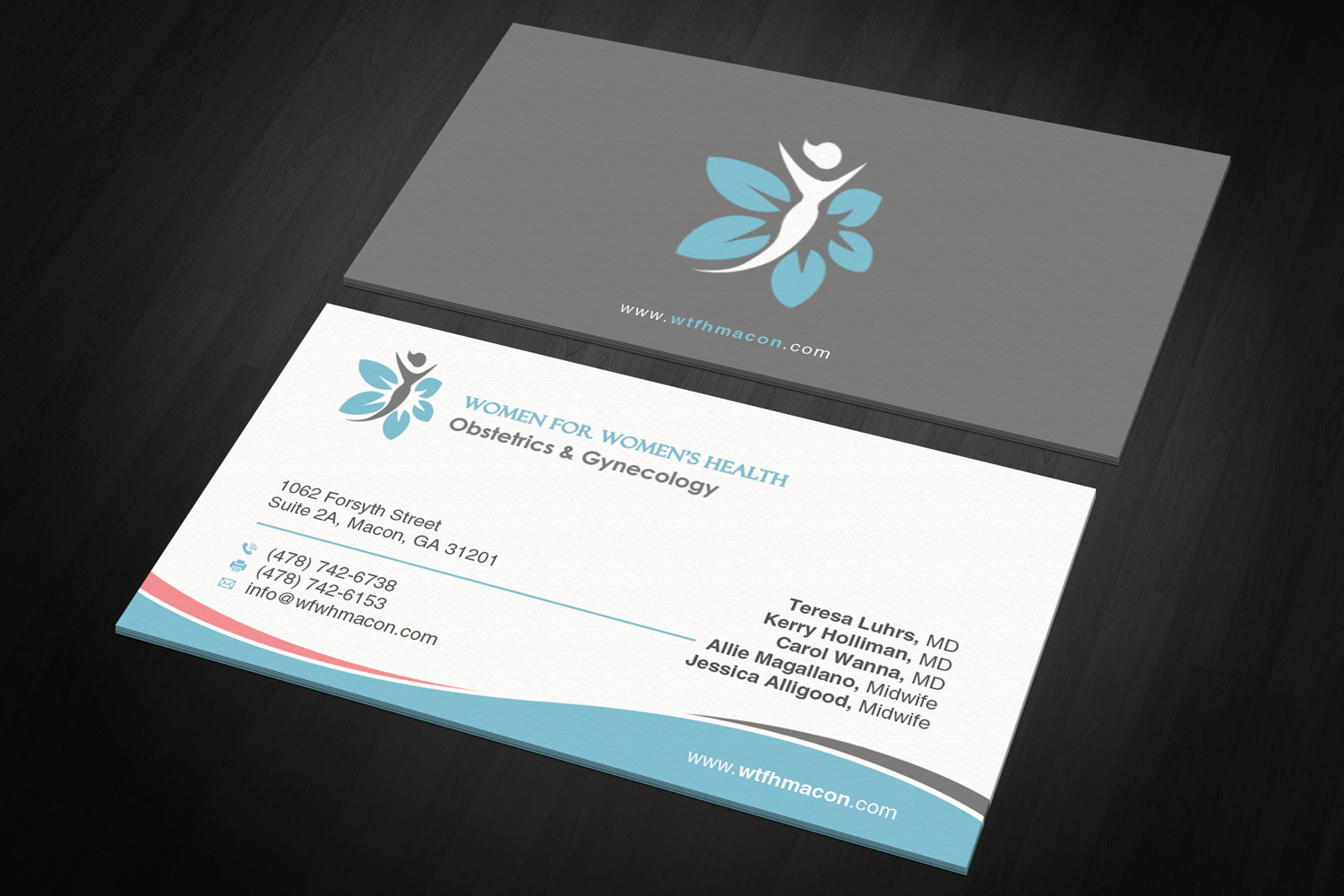 Design de Carte de Visite par OxonoArt pour WOMEN FOR WOMENS HEALTH | Design #15814023