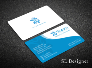 Business Card Design by SL Designer for WOMEN FOR WOMENS HEALTH | Design: #15769023