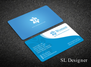 Business Card Design by SL Designer for WOMEN FOR WOMENS HEALTH | Design: #15769025