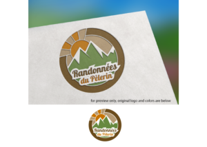 Logo Design by Gita. for Randonn?es du P?lerin | Design: #15724476