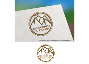 Logo Design by Gita. for Randonn?es du P?lerin | Design: #15740308