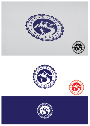 Logo Design by goranvisnjic82 for Randonn?es du P?lerin | Design: #15723567