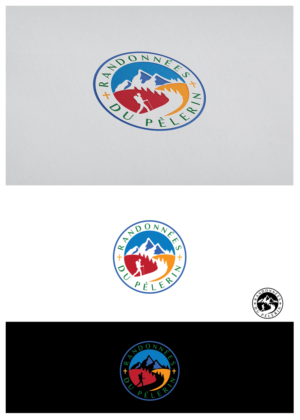 Logo Design by goranvisnjic82 for Randonn?es du P?lerin | Design: #15725520