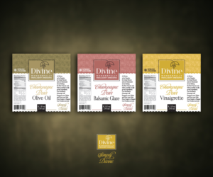 Packaging Design by MilM for Divine Gourmet Foods | Design: #15862731