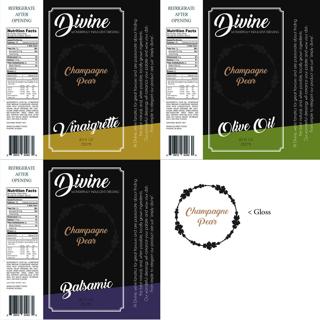 Packaging Design by Crafty Fox Design for Divine Gourmet Foods | Design #15846879