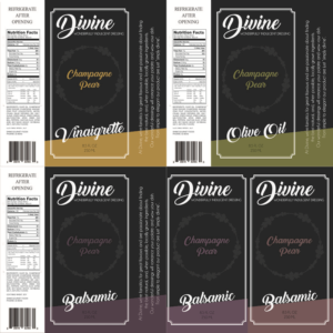Packaging Design by Crafty Fox Design for Divine Gourmet Foods | Design: #15862366