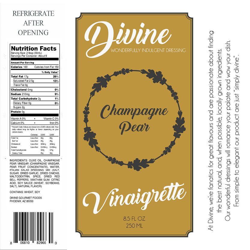 Packaging Design by Crafty Fox Design for Divine Gourmet Foods | Design #15883574