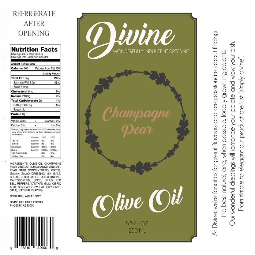 Packaging Design by Crafty Fox Design for Divine Gourmet Foods | Design #15883575