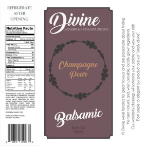 Packaging Design by Crafty Fox Design for Divine Gourmet Foods | Design: #15883576