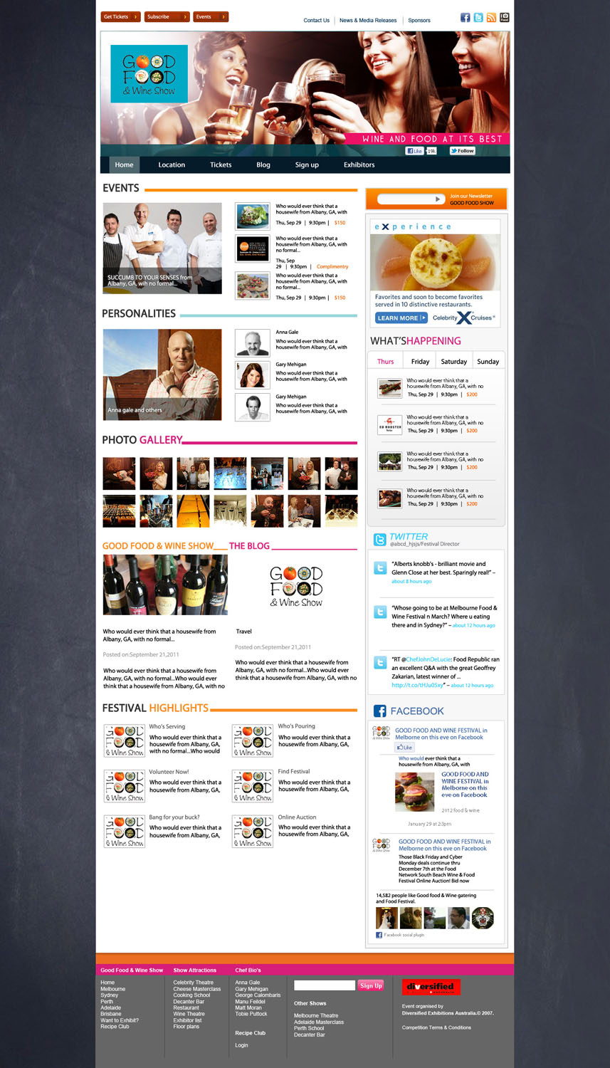 Web Design by OM for this project | Design #594186