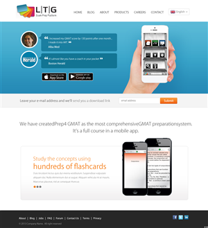 Web Design by pb for this project | Design: #2622003