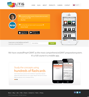 Web Design by pb for this project | Design: #2622008
