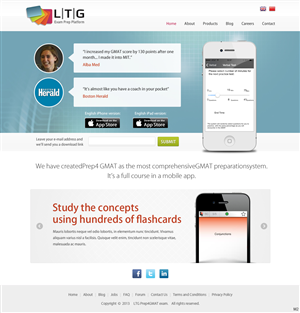 Web Design by pb for this project | Design: #2622010
