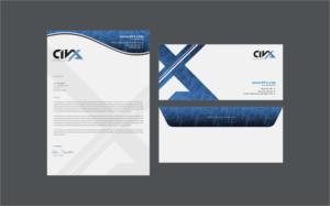 Stationery Design by INDIAN_Ashok for Civx Pty Ltd | Design: #15732799