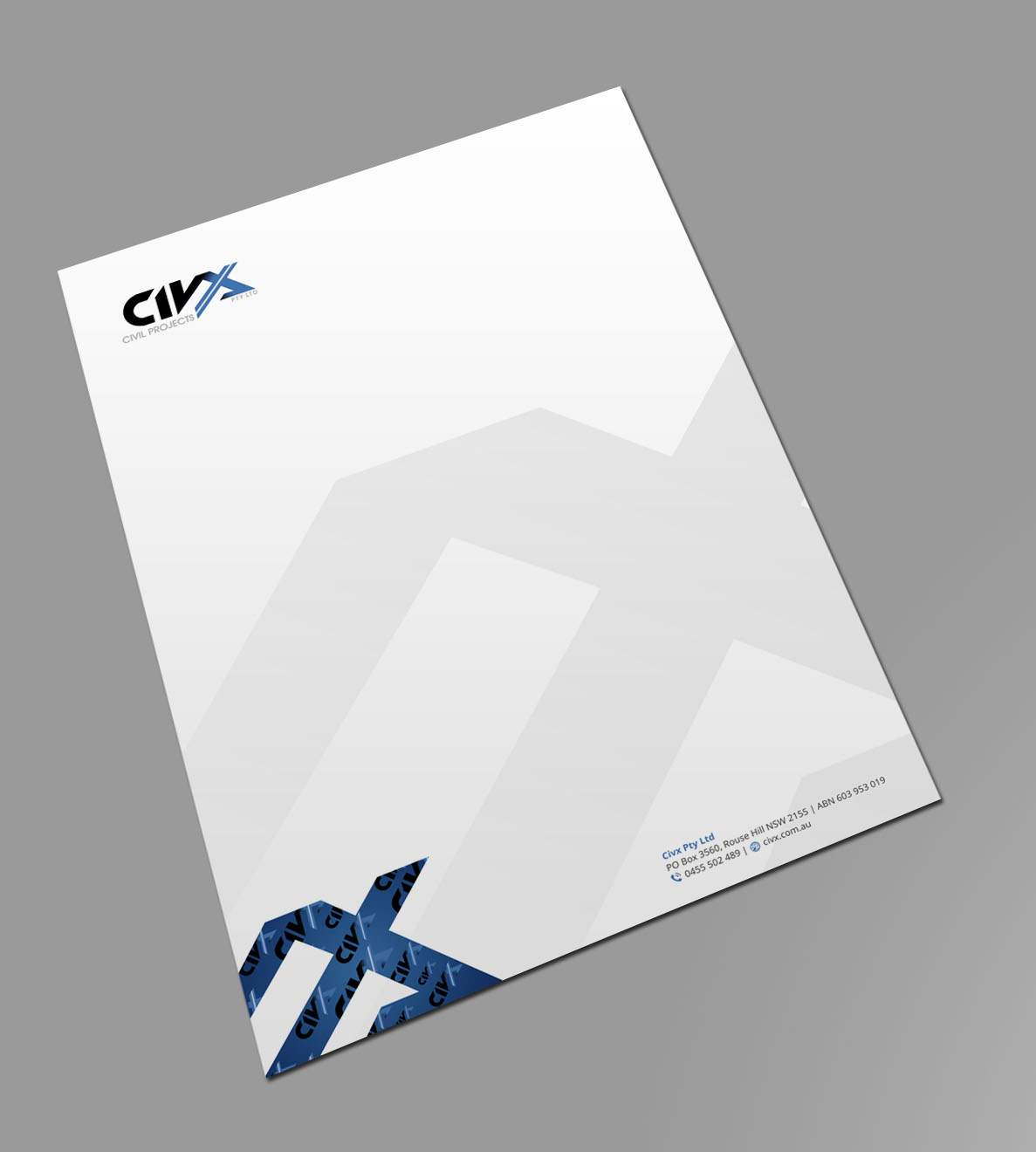 Diseño de Papelería por Xpert para Civx Pty Ltd | Diseño #15735503