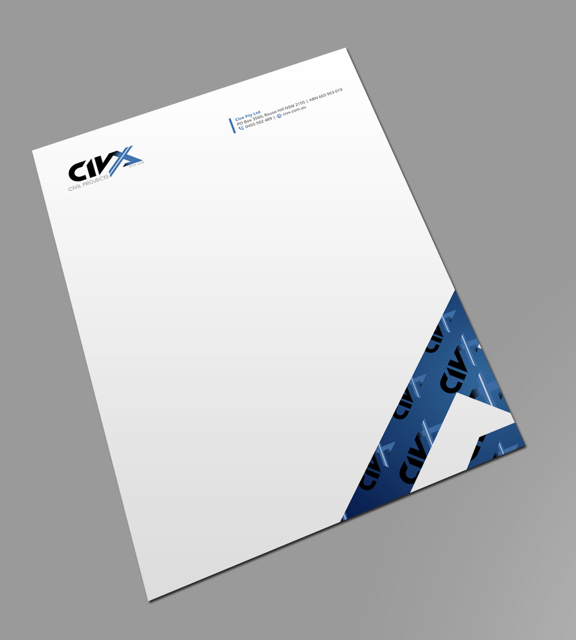 Diseño de Papelería por Xpert para Civx Pty Ltd | Diseño #15737822