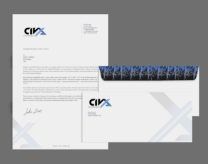 Stationery Design by Brand aid for Civx Pty Ltd | Design: #15736042