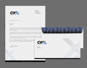 Stationery Design by Brand aid for Civx Pty Ltd | Design: #15736046