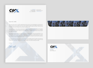 Stationery Design by chandrayaan.creative for Civx Pty Ltd | Design #15734653