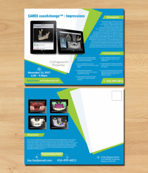 Dentist Seminar invite  please see .doc in attachments | Flyer-Design von ecorokerz