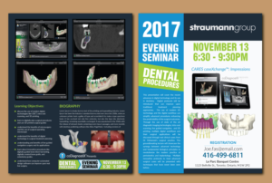 Dentist Seminar invite  please see .doc in attachments | Flyer Design by meet007