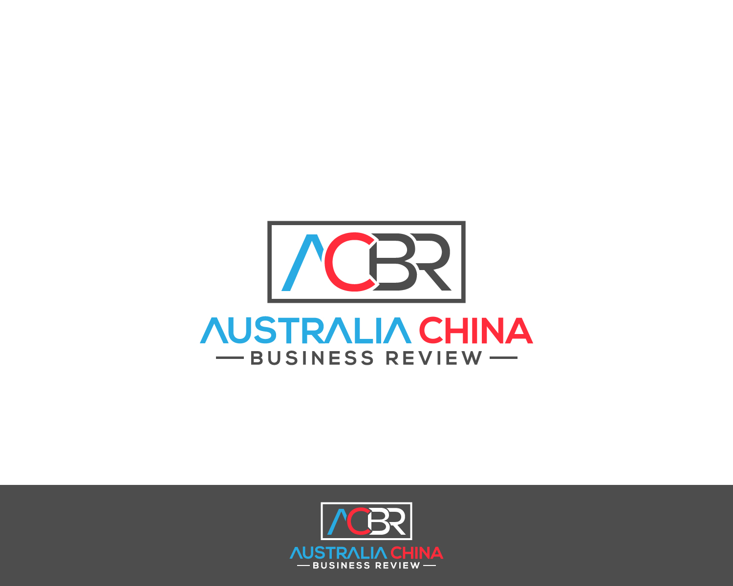 Logo Design by MAWBM for Australia China Business Review | Design #15748297