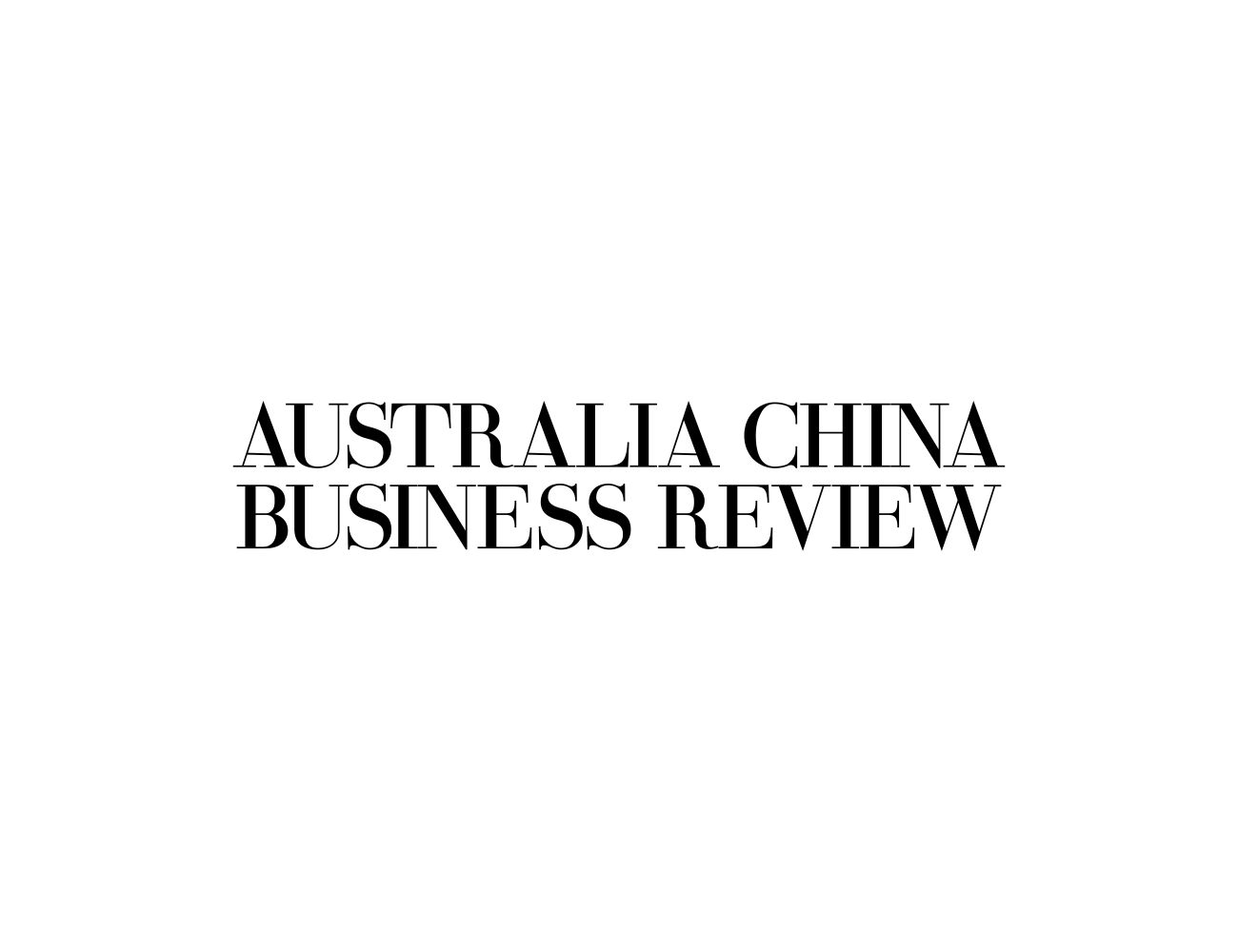 Logo Design by MOH Studio for Australia China Business Review | Design #15741355