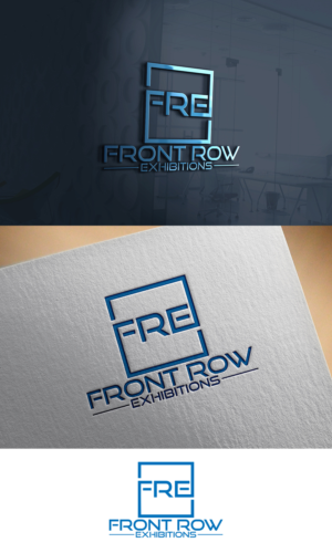 Logo Design by saeinpahore41504 for Front Row Exhibitions | Design: #15732822