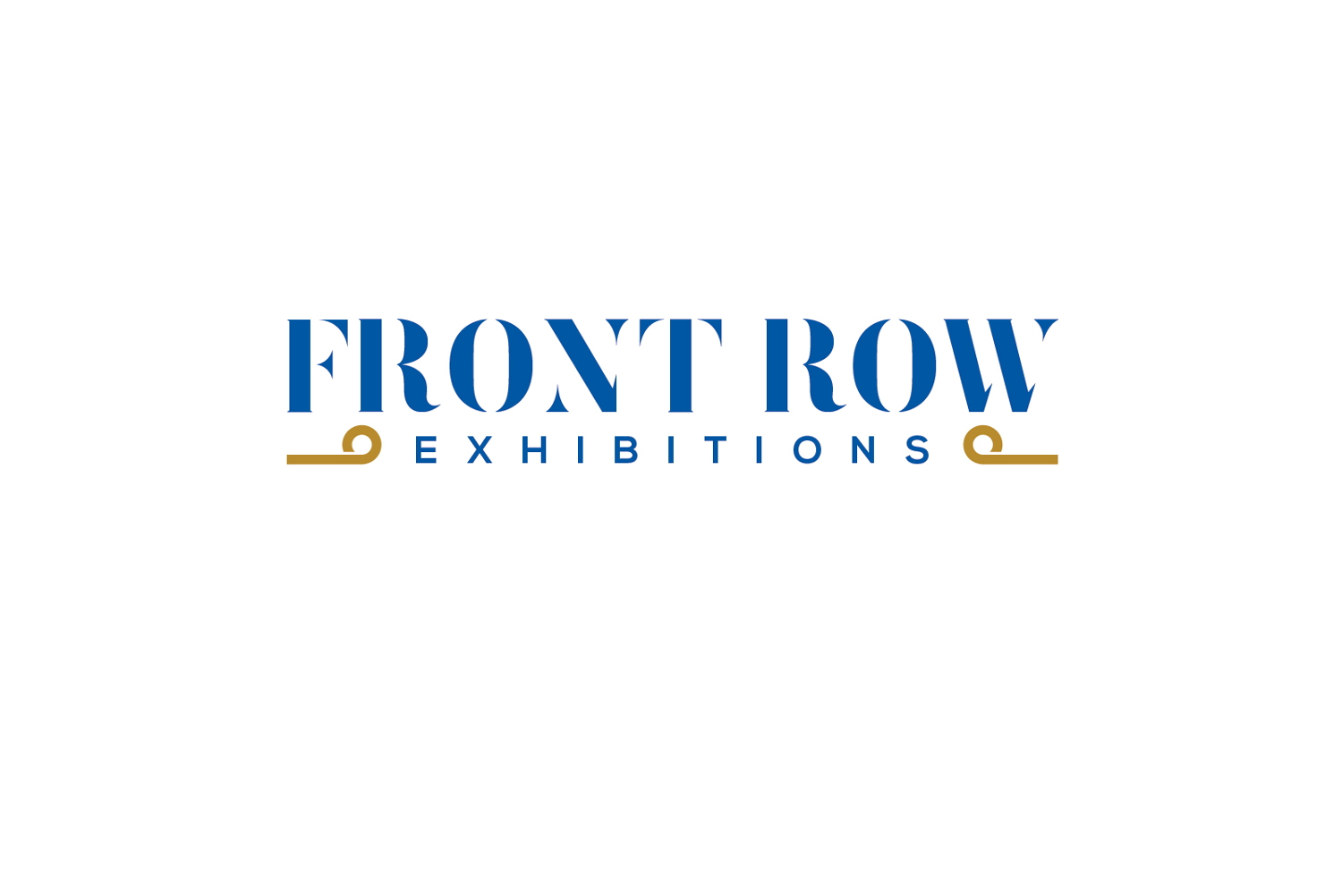 Logo Design by ivo_i_ivanov for Front Row Exhibitions | Design #15734122