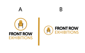 Design de Logo par Aaron Fox pour Front Row Exhibitions | Design #15730023